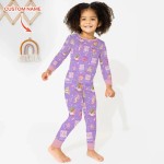 Custom Name Mermaid God Says I Am Bamboo Two-Piece Long Sleeve Pajama Set