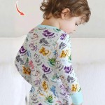Custom Name I Love You Axolotl Bamboo Two-Piece Long Sleeve Pajama Set