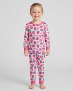 Sweet Strawberries Bamboo Two-Piece Pajama Set