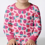 Sweet Strawberries Bamboo Two-Piece Pajama Set