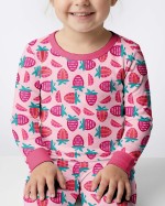 Sweet Strawberries Bamboo Two-Piece Pajama Set