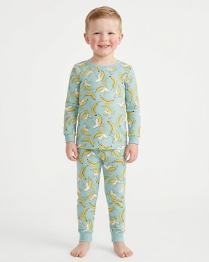 Bananas Bamboo Two-Piece Pajama Set