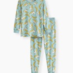 Bananas Bamboo Two-Piece Pajama Set