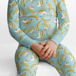 Bananas Bamboo Two-Piece Pajama Set