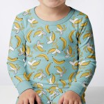 Bananas Bamboo Two-Piece Pajama Set