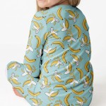 Bananas Bamboo Two-Piece Pajama Set