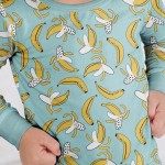 Bananas Bamboo Two-Piece Pajama Set