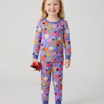 Lady Bugs Bamboo Two-Piece Long Sleeve Pajama Set