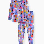 Lady Bugs Bamboo Two-Piece Long Sleeve Pajama Set