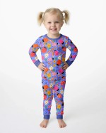 Lady Bugs Bamboo Two-Piece Long Sleeve Pajama Set