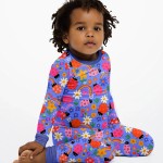 Lady Bugs Bamboo Two-Piece Long Sleeve Pajama Set