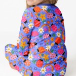 Lady Bugs Bamboo Two-Piece Long Sleeve Pajama Set