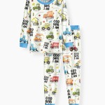 God Says I Am Boy Bamboo Two-Piece Long Sleeve Pajama Set