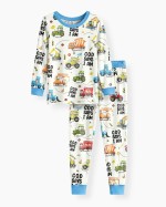God Says I Am Boy Bamboo Two-Piece Long Sleeve Pajama Set