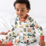 God Says I Am Boy Bamboo Two-Piece Long Sleeve Pajama Set