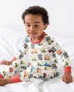 God Says I Am Boy Bamboo Two-Piece Long Sleeve Pajama Set