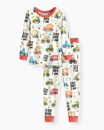 God Says I Am Boy Bamboo Two-Piece Long Sleeve Pajama Set