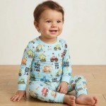 God Says I Am Boy Bamboo Two-Piece Long Sleeve Pajama Set