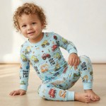 God Says I Am Boy Bamboo Two-Piece Long Sleeve Pajama Set