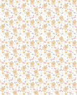 Bread and Egg Pattern Adult Pajamas Family Matching
