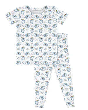 Cool Shark Pattern Adult Pajamas Family Matching